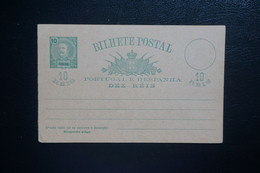 (T1) Portugal - Funchal Postal Stationery Of 10 R - Funchal