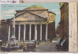 1905 ROMA 8  PANTHEON - Pantheon