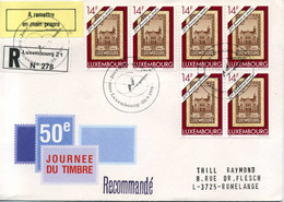 Z25-2 Luxembourg  Recommandé  N° 1230  En Parfait état . A Saisir !!! - Covers & Documents