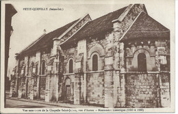 Le Petit-Quevilly (76) - Vue Extérieure De La Chapelle Saint-Julien, Rue D'Anton - Monument Historique (1150 à 1189) - Le Petit-Quevilly