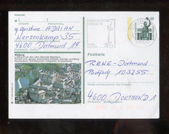 Bundesrepublik Deutschland / Bildpostkarte Bild "WEILBURG", Stempel "Dortmund" (581) - Illustrated Postcards - Used