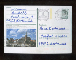 Bundesrepublik Deutschland / Bildpostkarte Bild "LEER", Stempel "DORTMUND, Braukunst" (588) - Illustrated Postcards - Used