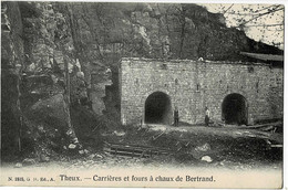 Theux Carrières Et Fours à Chaux De Bertrand Circulée En 1906 - Theux