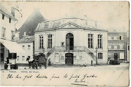Theux Hôtel De Ville Circulée En 1908 - Theux