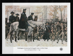 US 1976 Sheet American Revolution Issue 31c G.Washington At Valley Forge,Scott # 1689,VF MNH** (RN-8) - Hojas Completas