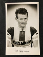 Piet Steenvoorden - Caballero - 1966 (366) - Carte / Card  -  Cyclists - Cyclisme - Ciclismo -wielrennen - Cycling