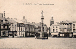 BAVAY GRAND' PLACE ET COLONNE BRUNEBAUT TBE - Bavay