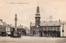 BAVAY LA GRAND' PLACE ET MAIRIE 1915 TBE - Bavay