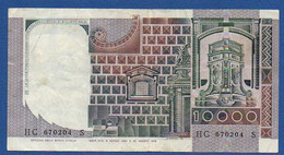 ITALY - P.106c – 10.000 10000 LIRE  08/03/1984  AVF, Serie HC 670204 S - 10.000 Lire