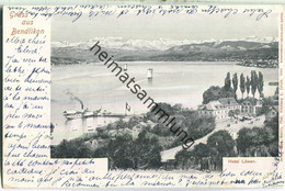 Gruss Aus Bendlikon - Hotel Löwen - Verlag Gebr. Wehrli Kilchberg Ca. 1900 - Kilchberg