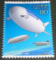 Nippon - Japan - 2004 - Michel 3605 - Gebruikt - Used - Wetenschap, Techniek En Animatieseries - Zeppelin - Zonenergie - Used Stamps