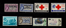 Bahamas (1963-65) -    Elizabeth II   - Croix-Rouge - Jeux Olympiques -  - Neufs** - MNH - 1963-1973 Autonomía Interna