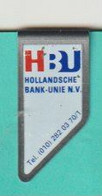Markclip-paperclip-wingclip-marquer Le Clip-segna Clip: Hollandse Bank Unie Rotterdam (NL) - Autres & Non Classés