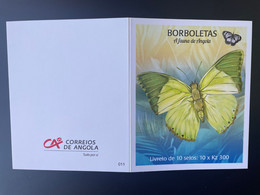 Angola 2018 Mi. 1926 -1929 Carnet MH Booklet Papillons Schmetterlinge Butterflies Borboletas Faune Fauna Insects MNH ** - Papillons
