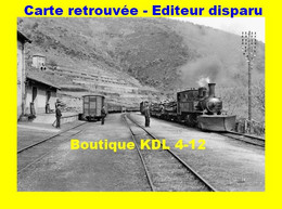 BVA 601-05 - Train - Loco 030+030 T N° 407 à SAINT-MARTIN DE VALAMAS - Ardèche - CFD Vivarais - Saint Martin De Valamas