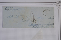 BD3 ITALIA  BELLE LETTRE   1858 CUNEO  A VALENZA +AFF. INTERESSANT - Ohne Zuordnung