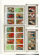 40508 ) Collection Burundi Souvenir  Blocks Christmas 1970  Easter 1970 - Collections