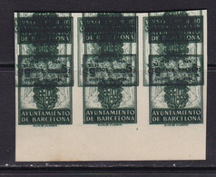 1944 - España - Barcelona - Edifil 57s - Casa De Padellas - MNG - Sin Dentar - Bloque 6 - Error Impresion - Barcelona