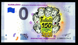 0 Euro Souvenir NURMIJÄRVI LEBB	2020-1 Color - Finlandia