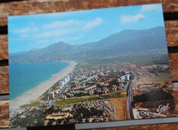 ARGELES PLAGE VUE AERIENNE DE LA VILLE ET DE LA PLAGE - Argeles Sur Mer