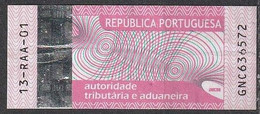 Fiscal/ Revenue, Portugal - Tabac/ Tobacco Tax, Imposto Sobre Tabaco - |- Açores, 2013 - Gebruikt