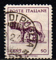 ITALIA LUOGOTENENZA - 1944 - LUPA CAPITOLINA - CON FILIGRANA - USATO - Used