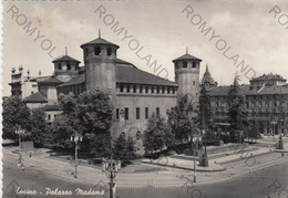 CARTOLINA  TORINO,PIEMONTE,PALAZZO MADAMA,BELLA ITALIA,STORIA,CULTURA,RELIGIONE,MEMORIA,IMPERO,VIAGGIATA 1955 - Castello Del Valentino