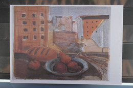 DDR 1987, X. Kunstausstellung: Lindemann "Berliner Fenster" - Postcards - Used