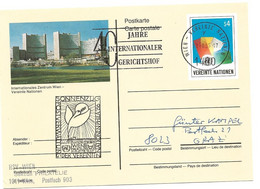 248 - 98 - Entier Postal Avec Oblit Mécanique Et Oblit Spéciale "Sonnenzug" 1986 - Brieven En Documenten