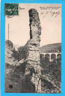 Delcampe - (RECTO / VERSO) PRIVAS EN 1907 - N° 83 Bis - ENVIRONS - LE ROCHER DE LA SORCIERE - CPA - Privas