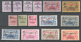 WALLIS-ET-FUTUNA YVv 26-9, 30-9 * - Unused Stamps
