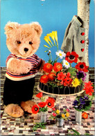 (2 J 38) France - Nounours Fleurist - Ours En Peluche - Teddy Bear (floristry) - Jeux Et Jouets