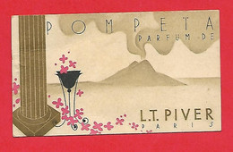 Petit Calendrier ,carte Parfum ,PIVER - 1931-1932 - Small : 1921-40