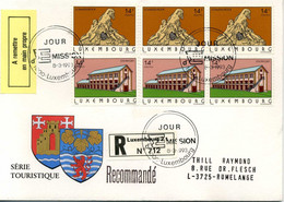 Z25-4 Luxembourg  Recommandé  N° 1266 + 1267  En Parfait état . A Saisir !!! - Storia Postale