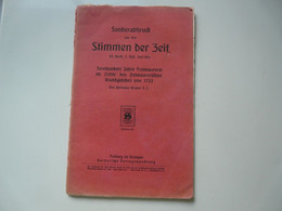 STIMMEN DER ZEIT 1917 - VOIX DE L'EPOQUE : FRANC-MACONNERIE - Autres & Non Classés