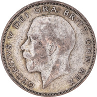 Monnaie, Grande-Bretagne, George V, 1/2 Crown, 1923, TB+, Argent, KM:818.2 - K. 1/2 Crown