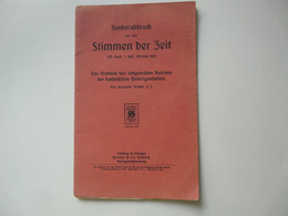 STIMMEN DER ZEIT 1921 - VOIX DE L'EPOQUE : FRANC-MACONNERIE - Autres & Non Classés