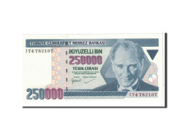 Billet, Turquie, 250,000 Lira, 1998, Undated, KM:211, NEUF - Turquie