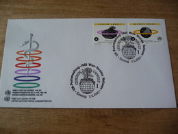 (7) UNITED NATIONS -ONU - NAZIONI UNITE - NATIONS UNIES * FDC 1993 * Environnements - Briefe U. Dokumente