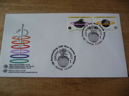 (7) UNITED NATIONS -ONU - NAZIONI UNITE - NATIONS UNIES * FDC 1993 * Environnements - Covers & Documents