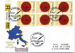 Z25-8 Luxembourg  Recommandé N° 1476  En Parfait état . A Saisir !!! - Storia Postale