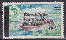 BENIN 1987 MICHEL F462 40F /15F Val. 50€ - SCOUTING SCOUTISME ADDIS ABEBA NAIROBI - OVERPRINTED OVERPRINT SURCHARGE MNH - Bénin – Dahomey (1960-...)