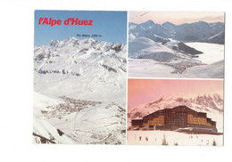 Cpm - 38 - L'Alpe D'Huez - La Station - Le Club Méditerranée - 1988 - J.P. Francoz AG VC 8750 - Other & Unclassified