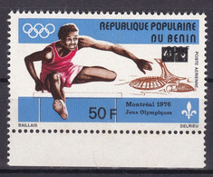 BENIN 1979 MICHEL H198 50F /200F Val. 100€ - JEUX OLYMPIQUES 1976 OLYMPIC GAMES - OVERPRINTED OVERPRINT SURCHARGE MNH - Bénin – Dahomey (1960-...)