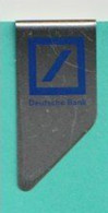 Markclip-paperclip-wingclip-marquer Le Clip-segna Clip: Deutsche Bank Berlin-frankfurt Am Main (D) - Autres & Non Classés