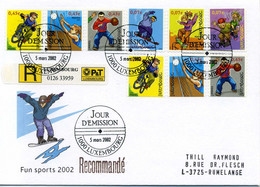 Z25-9   Courrier Avec Mammifères   N° 1511 à 1516    A Saisir !!! - Storia Postale