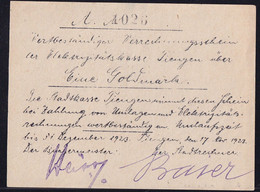 Tiengen: 1 Goldmark 17.11.1923 - Ohne Wz - Elektrizitätskasse - Unclassified
