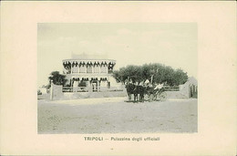 LIBIA / LIBYA - TRIPOLI - PALAZZINA DEGLI UFFICIALI - EDIT L.F.M. - 1920s (11365) - Libye