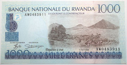 Rwanda - 1000 Francs - 1998 - PICK 27b - NEUF - Ruanda