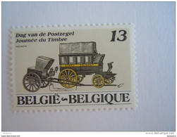 België Belgique 1989 Postkoets Poetsjees Malle-poste Journée Du Timbre Cob Yv 2322 MNH ** - Nuevos